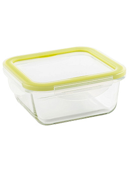 Контейнер стекло 0,33л герметичный квадратный Cristallo GR1082ОЛ 000000000001197162