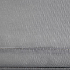 Кофр для хранения вещей 44х55х19см с крышкой и с замком серый полиэстер/нетканый материал для подкладки/картон 000000000001221537