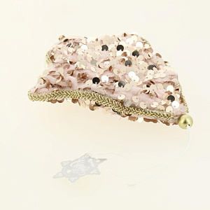 Декоративное украшение Звезда/Елочка/Сердечко 11см DARLENS с пайетками розовый 000000000001209908