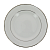 TUDOR Тарелка десертная 20см  с платиновым кантом,TUM8000P 000000000001193744