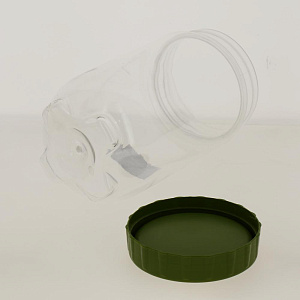 Емкость для сыпучих продуктов 1л FACKELMANN  с закручивающейся крышкой пластик 000000000001188020