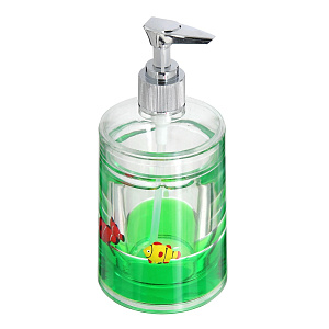 Дозатор РЫБКИ ЗЕЛЕНЫЕ гелевый наполнитель 000000000001109918