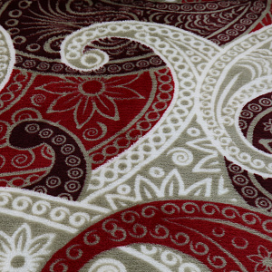 Плед 2-спальный 178х127см ПОСУДА ЦЕНТР пейсли корал флис 000000000001177751