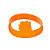 Круглая форма для яичницы Петушок Мультидом, оранжевый, силикон 000000000001133602