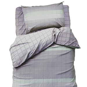 Комплект постельного белья 1,5-спальный LoveLife Клетка2 пододеяльник143х215см простыня150х214см наволочка50х70см-1шт 125гр сатин 100%хлопок 000000000001206718