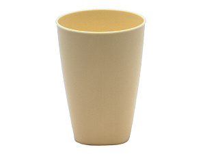 Стакан 380мл пластик бежевый П0111 000000000001197353