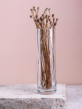 FLORA Ваза для цветов 26,5cм PASABAHCE стекло 43767 000000000001004233