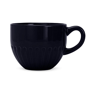 Набор столовой посуды 16 предметов (обеденная 26см-4шт/десертная 20см-4шт/салатник 600мл-4шт/кружка 400мл-4шт) синий керамика 000000000001223841