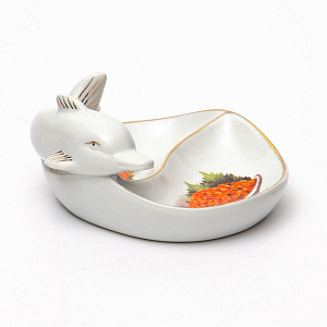 Икорница 15,5х15,5х8см GUTERWAHL Party Time Красная икра фарфор 000000000001197794