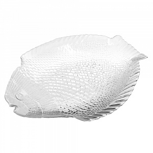 MARINE Тарелка-рыба 1шт 26х20,6см PASABAHCE стекло 000000000001052828