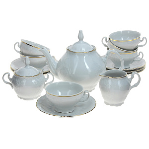 ОТВОДКА ЗОЛОТО Набор чайный 6/9 Отводка золото Люкс Хауз 000000000001065345