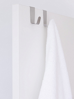 Набор крючков на дверь 4,1x2,5x6см 2шт DE'NASTIA серый нержавеющая сталь 000000000001212665