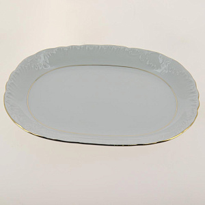 Блюдо овальное 29см CMIELOW Rococo 3604 фарфор 000000000001172826