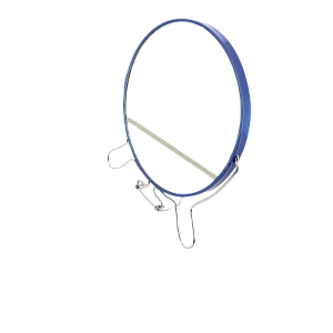 Зеркало складное-подвесное 16см METAL двустороннее с увеличением МИКС 000000000001207968