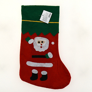 Носок для подарка 34x22см дизайн в ассортименте R010591 000000000001191499