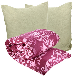 Комплект постельного белья Жаккард Павлина, 1.5 спальный, бязь 000000000001157611