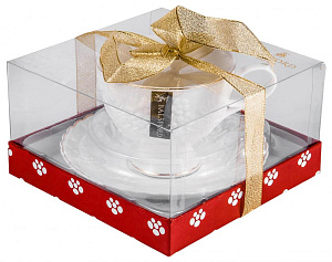 Пара чайная 220мл/блюдце BALSFORD Грация Галена подарочная упаковка фарфор 000000000001193997