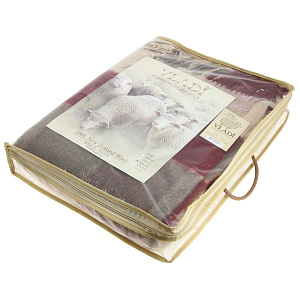 Плед Эльф Vladi, 140х200 см, шерсть 000000000001031946