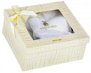 Пара чайная 220мл/блюдце ПОСУДА белый с золотом 101-01010 000000000001177801