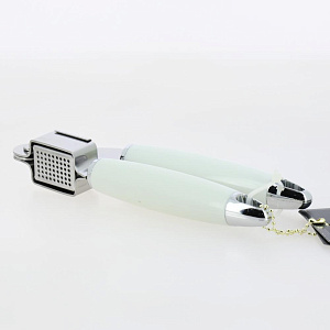 Пресс для чеснока DE'NASTIA пластиковая ручка белый нержавеющая сталь ABS пластик 000000000001211570