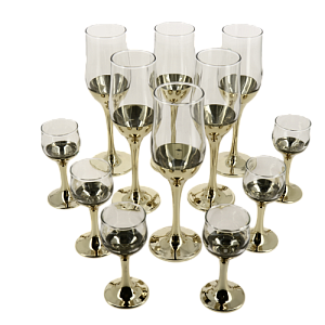 Набор бокалов 12 предметов ПРОМСИЗ Поло стекло 000000000001202189