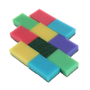 Губка д/мытья посуды 10шт МИДИ 30010 000000000001052728