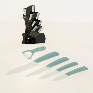 Набор ножей + овощечистка M010108/R010331 керамика/пластик 000000000001184545