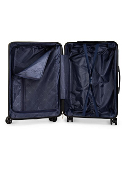 Чемодан на колесах L (48х30х75см) грани золото PC 000000000001226578