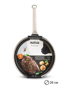 Сковорода 26см MATISSA нержавеющая сталь 000000000001227370