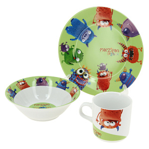 Набор для завтрака Марципан, 3 предмета 000000000001160518