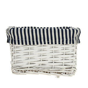 Коробка для хранения Синяя полоска, 19х15х12 см 000000000001171464