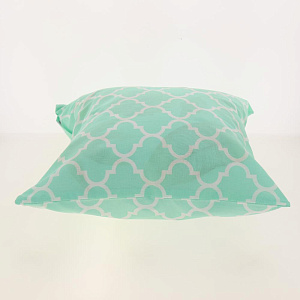 Наволочка 45х45см ПОСУДА ЦЕНТР мята хлопок 000000000001189035