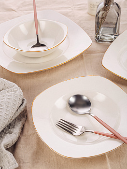 Набор столовой посуды 19 предметов TULU PORSELEN Vendy фарфор Набор столовой посуды 19 предметов TULU PORSELEN Vendy фарфор 000000000001212902