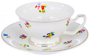 Пара чайная 220мл/блюдце BALSFORD Цецера Тренд подарочная упаковка фарфор 000000000001193934