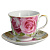 Чайная пара Розовые розы Estetica 220мл 000000000001126483