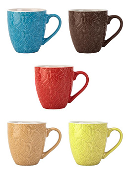 Кружка 180мл в ассортименте керамика CN5587 000000000001227214