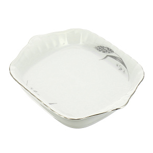 Поднос Колосок Porcelaine Czech Gold Hands, 18 см 000000000001136399