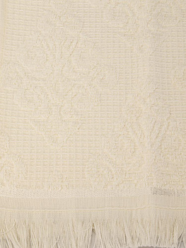 Полотенце кухонное 30х60см LUCKY молочный жаккард-махра хлопок 100% 000000000001225111