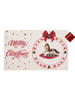 Плейсмат 45х30см Новый год в ассортименте ПВХ 000000000001228981