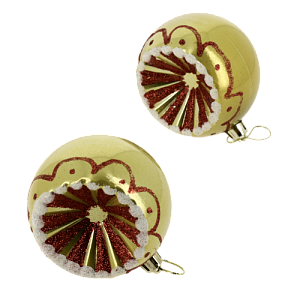 Н-р декоративных украшений Апельсин 2шт 8см BH1274 000000000001192753