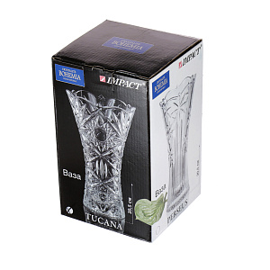 Ваза Тукана-Миранда Crystalite Bohemia s.r.o., 20.5 см 000000000001048477