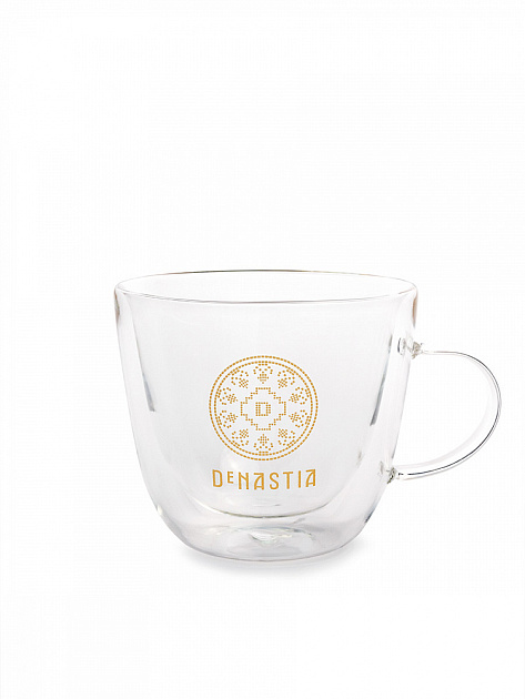 Кружка 320мл DE'NASTIA талисман двойное стекло 000000000001228984