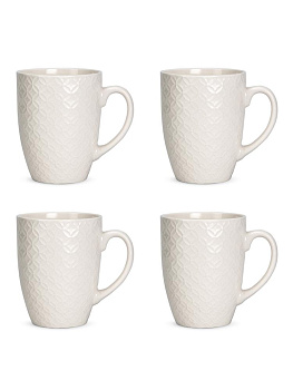 Набор кружек 4шт 400мл керамика 000000000001227210