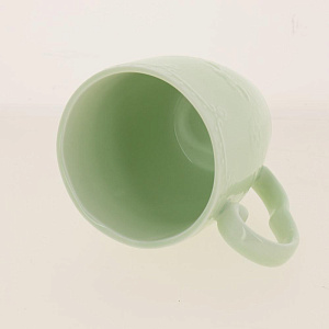 Кружка 300мл бочкаБабочка светло-зеленаяHD-033G 000000000001181027