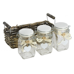 Набор ёмкостей Прованс Miralight, 300мл, 3 шт. 000000000001157969