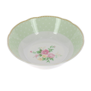 Салатник Mix&Match Porcelaine Czech Gold Hands, светло-зелёный, 15 см 000000000001136214