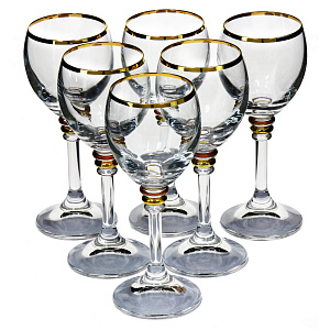 Набор рюмок Оливия Bohemia, 60мл, 6 шт. 000000000001089404