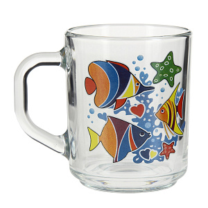 Кружка Яркие рыбки ОСЗ, 200мл 000000000001142222