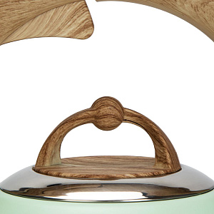 Чайник со свистком 3л SWEET HOME TIFFANY SS-0,4мм ментоловый нержавеющая сталь 000000000001220095