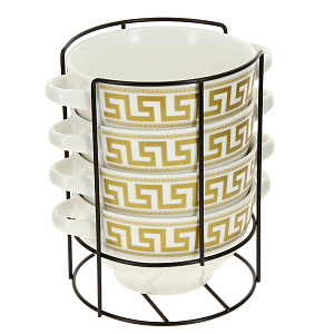 Набор бульонниц Wellberg, фарфор, 5 предметов 000000000001172359